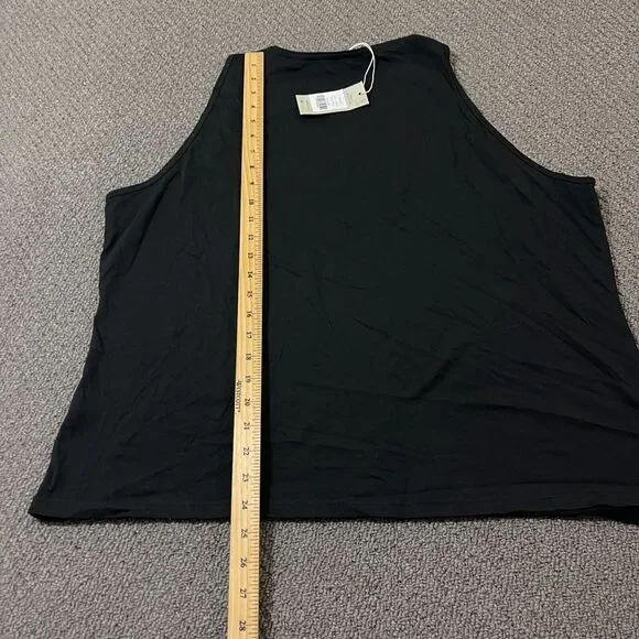 Boden Shirt Womens Size US 20-22 UK 22 Black Tank Sleeveless Pullover - Picture 7 of 11
